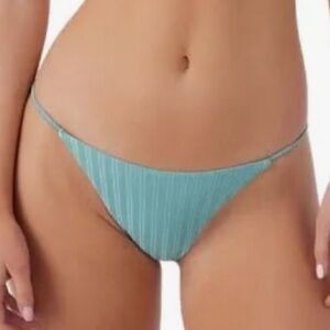 O'Neill Aqua Glitter Textured Bikini Bottom